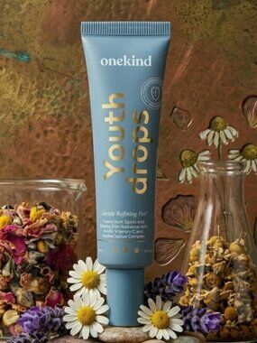 Onekind Youth Drops Gentle Refining Peel Exfoliating & Clarifying Night Serum